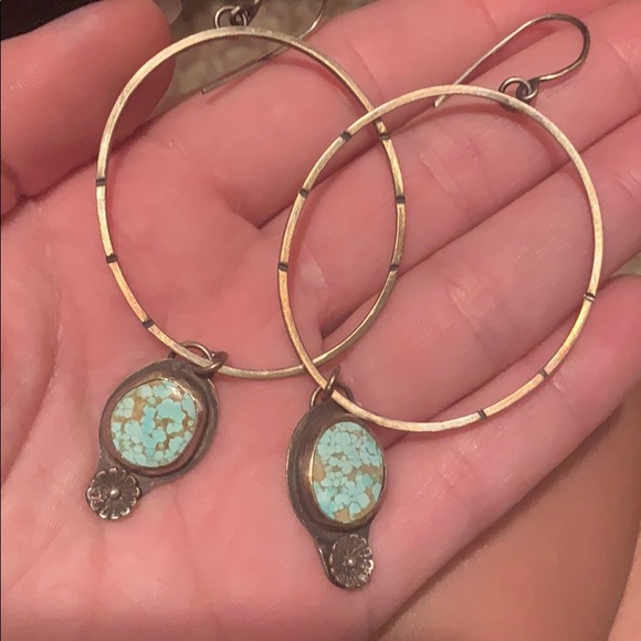 Turquoise Earrings - Picture 3 of 3